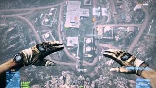 First basejump off Damavand Peak BF3 HD [upl. by Onilegna]