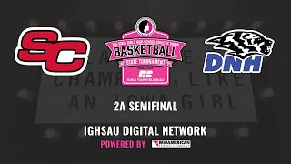 2024 IGHSAU Girls State Basketball 2A Semifinal Sioux Central vs DikeNew Hartford [upl. by Edbert827]