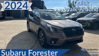 2024 Subaru Forester Limited Quick WalkAround Stock 12101S [upl. by Darahs]