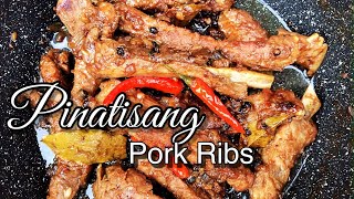 Pinatisang Pork Ribs  Adobo sa Patis [upl. by Jelks500]