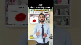 ABO Blood Grouping in simple Explanation  Major Types of blood group  A B AB amp O blood group [upl. by Llennor]