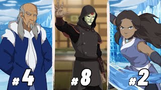 Ranking the Most Powerful Waterbenders in Avatar [upl. by Eeimaj]