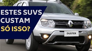 3 SUVS AUTOMÁTICOS BONS E BARATOS PARA COMPRAR [upl. by Ellednek]