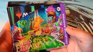 MTG Bros  Wilds of Eldraine Collector Booster Box 2  Last Pack Magiccccc Mythic God Pack [upl. by Mariko]