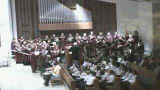 St Michaels choir sings Sevenfold Amen [upl. by Dnomsaj]