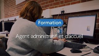 Agent administratif et daccueil  Formation [upl. by Lodie]