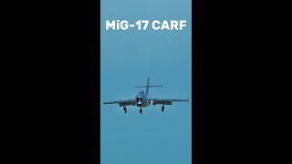 MiG17 CARF  giant scale jet turbine RC model jet rcjet aviationcz [upl. by Japeth]