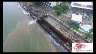 Storm Surge Barrier in Tacloban Philippines [upl. by Teresa]