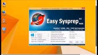 Testing Easy Sysprep 4 721 Multilanguages 4016391 With Windows 81 [upl. by Ronn]