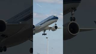 AIRBUS A350941 CHINA SOUTHERN AMSTERDAM TO GUANGZHOU TAKEOFF SCHIPHOL AIRPORT  PLANE SPOTTING [upl. by Assyn]