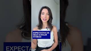 EXPECTATIVA DA SELIC E DO DÓLAR PARA 2023 E 2024 SHORTS FOCUS [upl. by Nonregla]