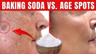 BAKING SODA permanently remove AGE SKIN SPOTS Do this [upl. by Files]