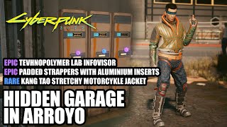 Cyberpunk 2077  Hidden Garage in Arroyo [upl. by Drofyar]