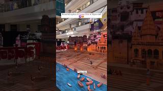 Beautiful Replica of Ganga Ghat at Elpro Mall pimprichinchwad elpromall youtubeshorts [upl. by Sallad]