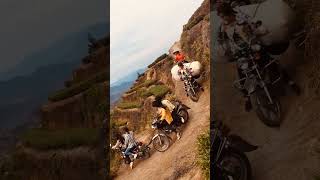 Girls riding bike girl rider bikes mountains nepal [upl. by Brott]