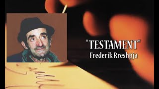 Frederik Rreshpja quotTESTAMENTquot [upl. by Attenyw]