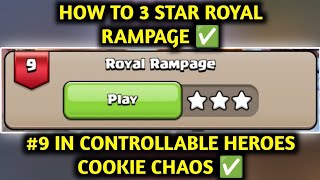 HOW TO 3 STAR ROYAL RAMPAGE ✅ 3 STAR ROYAL RAMPAGE ✅ COC ROYAL RAMPAGE ✅ ROYAL RAMPAGE COC [upl. by Arrait388]