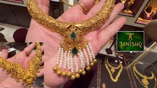 Tanishq Latest Necklace Set Designs with PricePearl Necklace SetsBridal NecklaceBangaloreDeeya [upl. by Aiuqal]