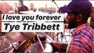 I Love You Forever  Tye Tribbett Jerome Flood Drums [upl. by Leede]