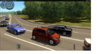 City Car Driving MercedesBenz A200 coupe Turbo 720p [upl. by Hare]