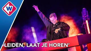 Armin van Buuren zet Leiden op zn kop tijdens start 3 oktober [upl. by Lertnek328]