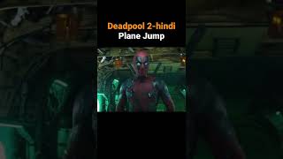 Deadpool 2Hindi plane Scene Deadpool 2  Movie Clips Hindi shorts youtubeshorts [upl. by Atiran]