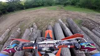 KTM EXC 300 2011 TEST [upl. by Ainalem]