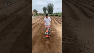 Gasoline micro tillerAgricultural machinery micro tillerditching machine shorts part 701 [upl. by Atenik28]