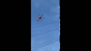 London air ambulance flying over head shorts [upl. by Corella]