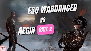 LOST ARK  Aegir Gate 2 HM  1690 ESO Wardancer [upl. by Drofub]