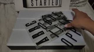 Typo A4 Light box letters unbox unboxing unboxingvideos [upl. by Ordnasil146]