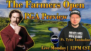 PGA Preview  Farmers Open  12 PM CST  DraftKings amp FanDuel  PGA DFS [upl. by Martella]