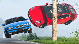 Extreme Car Crashes Compilation 220  BeamNG Drive Crashes [upl. by Eniroc316]