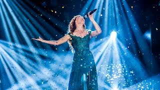 Annika Herlitz  Ett andetag Live i Melodifestivalen 2015 Deltävling 4 [upl. by Gnehp]