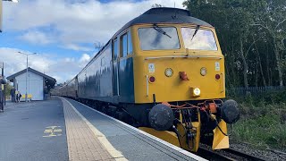 The Wirral Squirrel Railtour around Merseyside D213 amp 47853 31021 [upl. by Siroved]