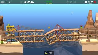 Poly Bridge 2 Challenges 45 Triple Decker Drawbridge [upl. by Arannahs921]