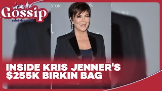 Kris Jenners 255K Birkin Bag Revealed [upl. by Vastah82]