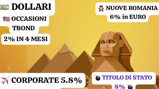 📊5 OBBLIGAZIONI CON CEDOLONI ✈️💣 btp dividendi finanza soldi investimenti trading [upl. by Ahsieat]