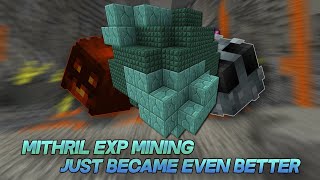 Hypixel Skyblock Mithril Mining Macro Mod Showcase [upl. by Aikkan]