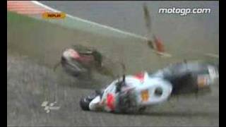 Nakano suffers heavy crash in FP2 at Mugello [upl. by Tisbee217]