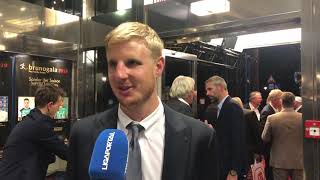 Martin Hinteregger Interview mit Ligaportal bei der BrunoGala [upl. by Rombert720]