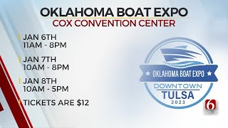 Watch Oklahoma Boat Expo Returns To Tulsa [upl. by Baird193]