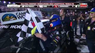 Michael Waltrips Emotional Win Daytona 2011 [upl. by Nylacaj]