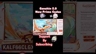 Genshin Impact 51 New Redeem Codes genshinimpact shortfeed [upl. by Herminia]