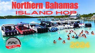 650 MILE Bahamas Boating Adventure On Northern Island Hop Poker Run 2024  Florida Powerboat Club [upl. by Noimad]