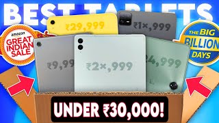 Best Tablet under 30000 in Big Billion Day 2024  Amazon amp Flipkart Best Tablets [upl. by Waine]