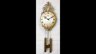 Vintage Tempus Fugit BIM BAM Chime Wall Clock  Item 2208  Adelaide Clocks [upl. by Cinimod]