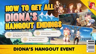 Genshin Impact Guide Dionas Hangout Event [upl. by Nylrehc]