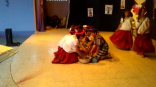 Estampa Folklorica GuatemaltecaquotEl mercadoquot [upl. by Emalee]