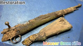 8MM rifle Restoration Mauser M48 YugoslaIvan restoration gun restoration [upl. by Uchida]